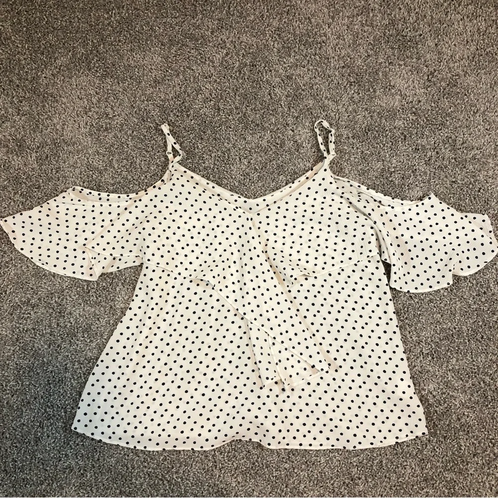 Soprano Polka Dot Blouse - Picture 1 of 5